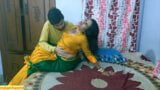 Indian teen boy has hot sex with friend's sexy mother! Hot webseries sex snapshot 3