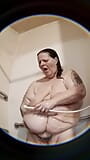 Enteado pegou madrasta no chuveiro gozando com poder quente snapshot 6