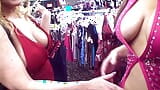 Мачеха и падчерица занимаются в сексуальном магазине с сотрудником snapshot 4