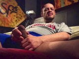 Jerking off big fat uncut cock cam show snapshot 7