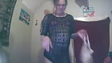 millies satin panty try on snapshot 4