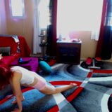 Hip flexibility. open your hips to heal the leg aches. Join my faphouse for more snapshot 14