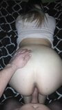 big ass wife doggy style. creampie snapshot 4