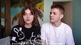 Popular online game turns into sex between stepbrother and stepsister during vlog snapshot 1