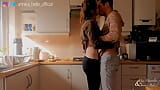 Kitchen make out with kissing & fingering - sensual teasing stepsister snapshot 9