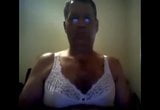 Mature older men wearing bras compilation. Crossdresser step dad snapshot 16