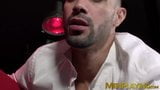 Horny executive hunk Denis Vega drills bartender after work snapshot 8