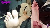 Trans Step-Moms Stinky Feet JoI Cum Countdown With Cumshot snapshot 1