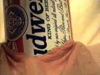 Extreme Object Insertion Using a Budweiser Beer Can: Sex Toy Solo Porn | xHamster