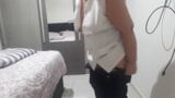 Nurse taking off jeans snapshot 2