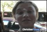 Christine Young - uit met haar vriendinnen snapshot 1