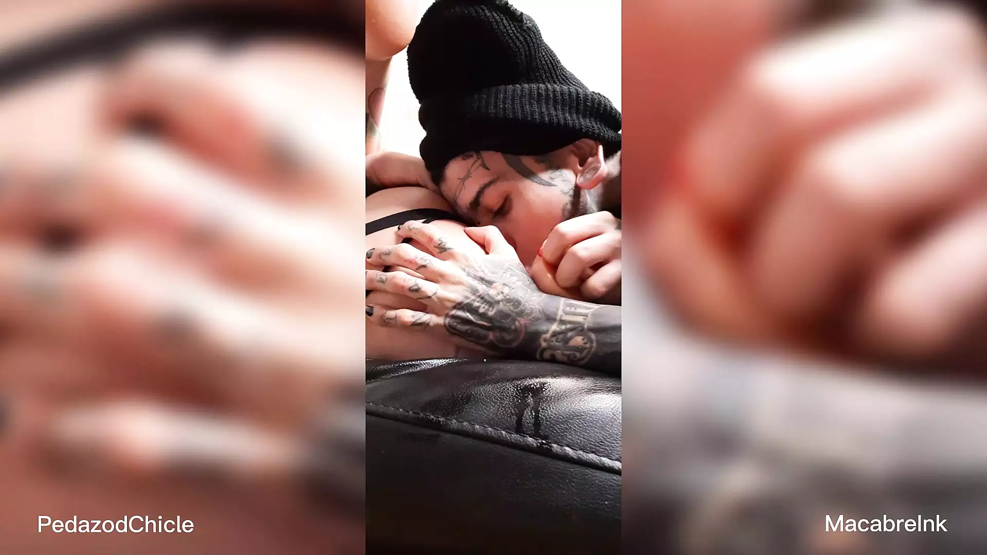 He licks my tight vagina and, he fucks me in four like a bitch