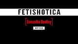 Волосатая киска в сапогах Samantha Bentley мастурбирует snapshot 1