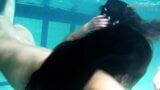 Mihalkova and Siskina and other babes underwater naked snapshot 14