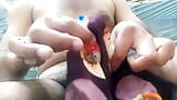 Satin-seiden-handjob-porno - Satin salwar reibt auf schwanzkopf (123) snapshot 17