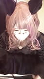 [Individual shooting] A video of a cross-dresser wearing cat ears masturbating snapshot 11