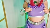 Starfire, cosplay, hentai snapshot 4