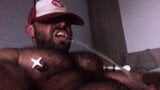 Hairy Hunk Pig - Pumped Nipples and Piss snapshot 3