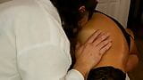 My relaxing Massage got dirty! I ended up giving my masseur a blowjob & he Fucked my Ass! snapshot 15