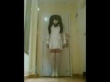 white kigurumi masturbating snapshot 1