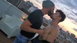 Follada cruda en la azotea - Drew Dixon & Leo Rosso snapshot 2