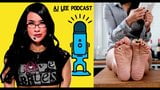 AJ Lee exposes her feet! - Podcast 001 snapshot 1