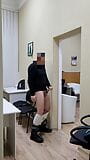 Very hot risky jerk off in office snapshot 7