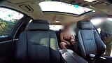 Blonde Penghargaan Lets Hot Driver Blow Loads On His Belly snapshot 25
