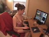 Gamer girl farting snapshot 1