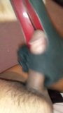 Gozando los tacones negros de mi novia shoejob snapshot 9