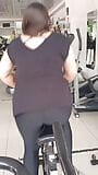 I met my neighbor at the gym, she shows me her camel toe and invites me home. snapshot 4