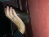 Wife sucks 2 BBCs at the gloryhole snapshot 6