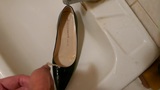 Piss in high heeled classic pump snapshot 2