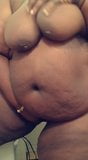 Ebony SSBBW Masturbating Hard snapshot 2