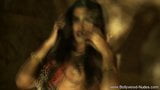 Solo Dance Of Brunette Indian snapshot 16