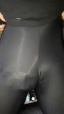 Black shiny spandex pant Part 2 snapshot 1