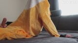 Chico twink masiva corrida en lindo fox onesie intenso orgasmo snapshot 6