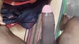 A beautiful tamil aunty found my discarded condom and had hot sex with her. snapshot 8