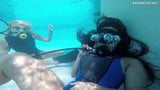 Vodichkina and Farkas underwater hot lesbians snapshot 12