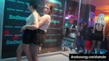 Sexy bitches dancing erotically in a club snapshot 5