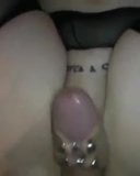 Playing with a pierced pussy snapshot 5