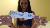 Kaley Kade agradece a su fan dweather1984 snapshot 9