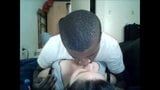 Extraordinary interracial huge dick couple fucking in all positions snapshot 7