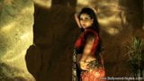 Solo Dance Of Brunette Indian snapshot 12