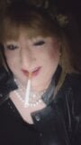 Samantha100s is at it again, having a cigarette and talking about some of her experiences snapshot 10