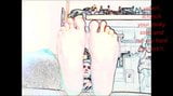 Marita's sexy toes and soles! snapshot 4
