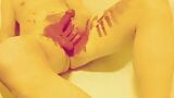 DJ Phuzzy - red bodypaint masturbation snapshot 8