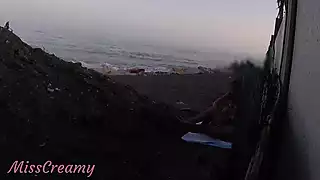 Flashing My Cock in Front of My Stepdaughter in a Public Beach and ...