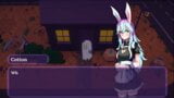 Sex Or Treat Halloween Hentai game PornPlay Ep.1 the bunny maid put a duster in her butt snapshot 8