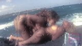 I had a so much fun sucking Porsha Carrera 's pussy on the rocks snapshot 11